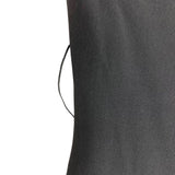 Norma Clare Black 100% Silk One Shoulder Boxy Tunic/Top- Size XS (see notes)