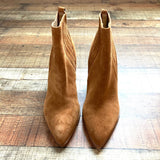 Marc Fisher Camel Suede Boots- Size 9 (Great Condition)