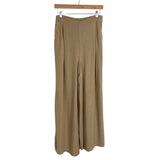 Pink Lily Tan Carrying Your Love Wide Leg Pants- Size XL (Inseam 28”, sold out online)