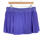 Lululemon Purple Pleated Tennis Skirt with Biker Shorts- Size 12