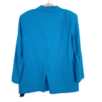 Storets Blue Stefania Shoulder Padded Oversized Blazer NWT- Size S/M (we have matching top and shorts)