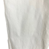 Re-Imagined by J. Crew White Raw Hem Slim Boyfriend Jeans- Size 32 (Inseam 28”, see notes)