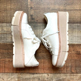 Dolce Vita White Leather Chunky Platform Sneakers- Size 9 (see notes, sold out online)