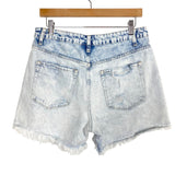 Vervet Light Wash Distressed Jean Shorts- Size L