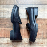 Life Stride Soft System Black Slip On Loafers- Size 8 (LIKE NEW)