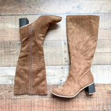 Universal Thread Camel Suede Knee High Boots- Size 8.5 (see notes)