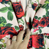 Ginger Fizz Pink Rose Print Dress- Size 8 (sold out online)