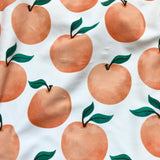 Pink Desert Oranges Tie Shoulder Straps Padded One Piece- Size XL (see notes)