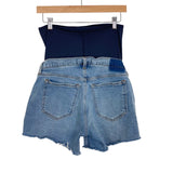 Abercrombie & Fitch 4" Mom Distressed Maternity Jean Shorts- Size 26/2