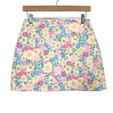 AURA Floral Quilted Skirt- Size S (we have matching jacket)