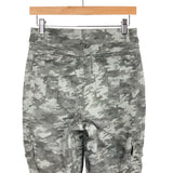 SPANX Camo Stretch Twill Pull On Ankle Cargo Pants NWT- Size L (Inseam 29")
