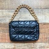 Urban Expression Black Small Quilted Shoulder Bag (sold out online, great condition!)