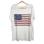 Show Me Your Mumu American Flag Tee- Size XL (sold out online)