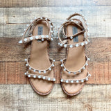 Steve Madden Pearl Ankle Strap Sandals- Size 8.5 (sold out online)