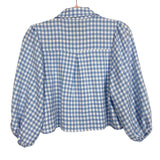 EllandEmm Blue Gingham Top- Size S (we have matching shorts)