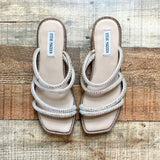 Steve Madden Starie Rhinestone Sandals- Size 7.5 (sold out online)