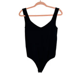 Intimately by Free People Black Thong Bodysuit- Size M/L
