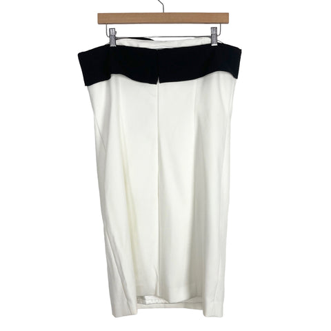 White House Black Market Strapless Colorblock Sheath Dress NWT- Size 1 –  The Saved Collection