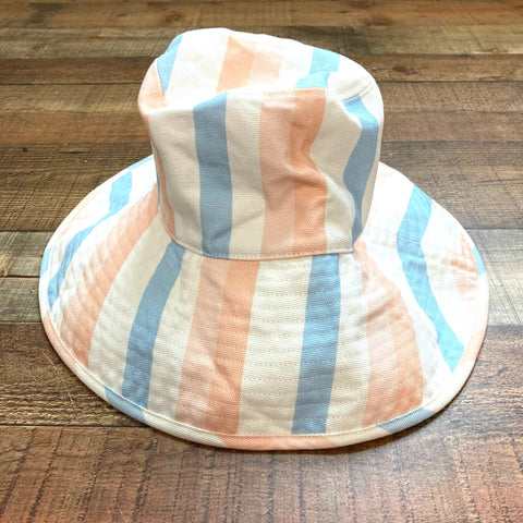 Lack of Color Striped Canvas Sun Hat- Size M/L (see notes)