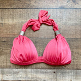 Venus Sunset Pink Goddess Enhancer Push-Up Bikini Top- Size B Cup with Adjustable strap- (see notes, we have matching bikini bottoms)