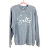 Chicka-d The Lyne Salty Script Sweatshirt- Size S (sold out online)