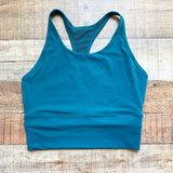 Storia Teal Racerback Cropped Tank- Size 4
