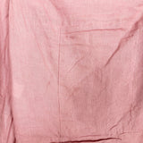 Saroka Pink 100% Linen Wide Neck Balloon Sleeve Cropped Top- Size 6 (see notes)