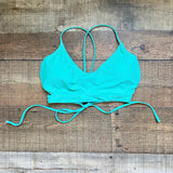 Cupshe Mint with Criss Cross Straps Padded Bikini Top- Size XL (we have matching bottoms)