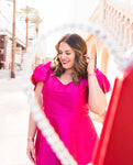 Natalie Workman Custom Made Dress with Removable Skirt- Size ~12/14 (see notes)
