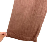Free People Brown Low Back Pant Set- Size S (sold out online, Inseam 29”)