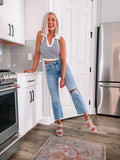 Steve Madden Braided Rhinestone Uzo Espadrille Wedge Sandals- Size 7.5 (see notes, sold out online)
