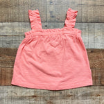 Baby Gap Orange Ruffle Strap Tank- Size 2 years