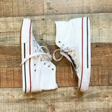 No Brand (Amazon) Canvas High Top Sneakers- Size 8 (see notes)