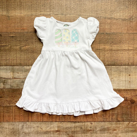 Blanks Boutique White Harper Popsicles Dress- Size 2T (see notes)