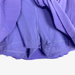 Lululemon Purple Pleated Tennis Skirt with Biker Shorts- Size 12