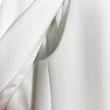 Forever New White Cape Blazer- Size 2 (see notes)
