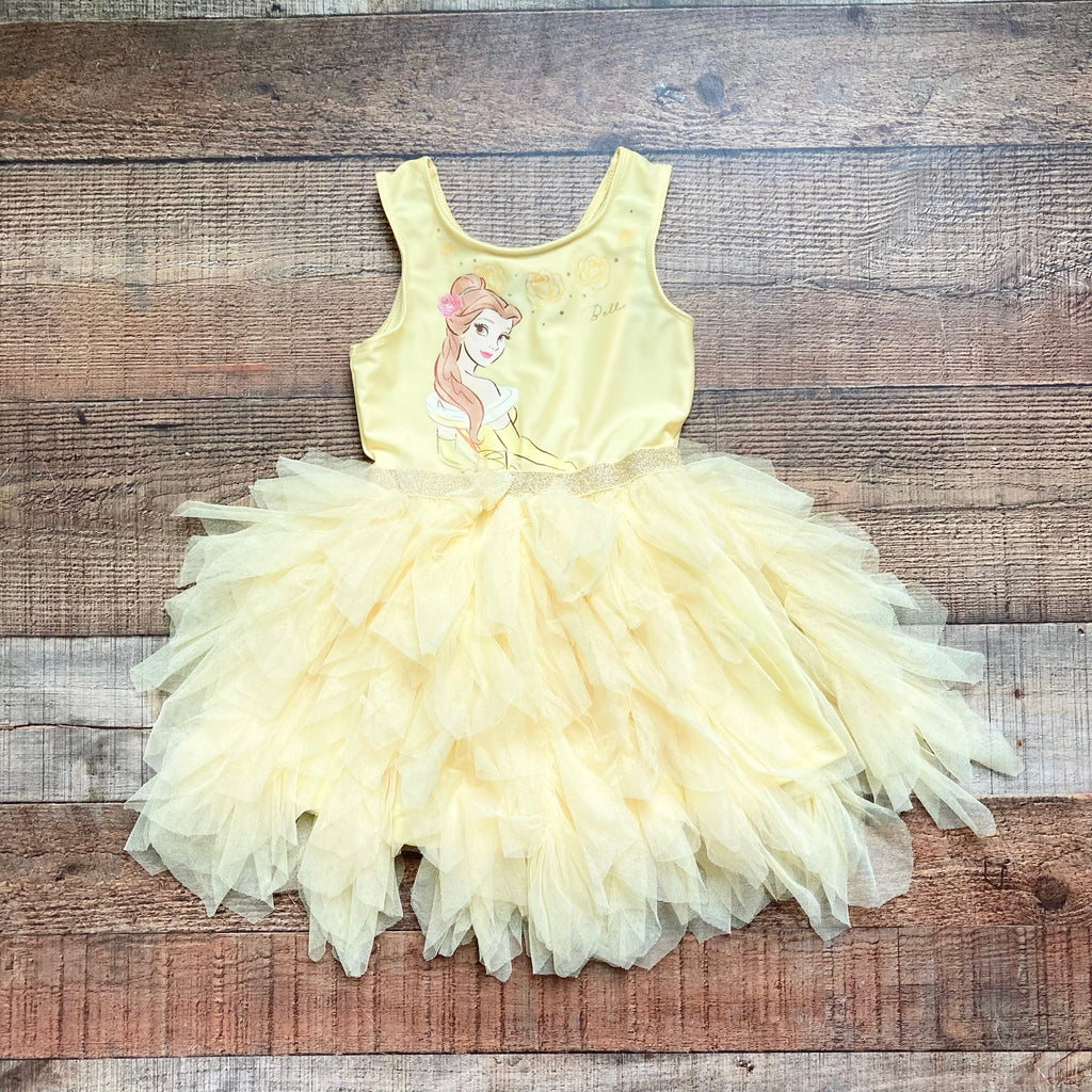 Disney Princess Yellow Belle with Tulle Skirt Dress- Size 2T The Saved Collection Disney Princess Yellow Belle with Tulle Skirt Dress- Size 2T The Saved Collection