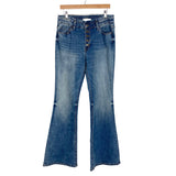 Vervet Button Front Flare Jeans- Size 31 (Inseam 33")