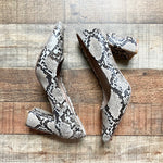 Vici Jasmin Snakeskin Pumps- Size 8.5 (Great Condition, sold out online)