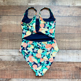 Old Navy Citrus with Twisted Back and Back Cut Out Padded One Piece- Size M (sold out online)