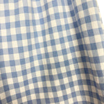 EllandEmm Blue Gingham Pull On Shorts- Size S (see notes, we have matching top)