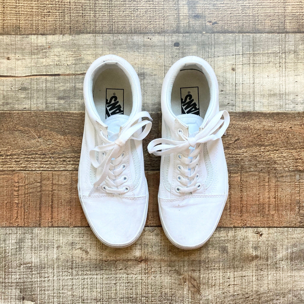 White vans size outlet 7.5