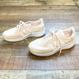 Adidas Light Peach Pink Suede/Mesh Sneakers- Size 7.5 (Brand New Condition)