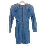 Jonathan Simkhai Denim Belted Dress- Size 0