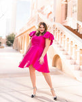 Natalie Workman Custom Made Dress with Removable Skirt- Size ~12/14 (see notes)