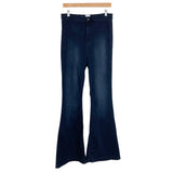 Shop the Mint Dark Wash Break it Down Flare Jeans- Size 13/31 (Inseam 34")