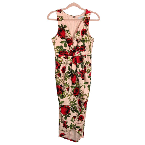 Ginger Fizz Pink Rose Print Dress- Size 8 (sold out online)