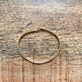 No Brand Gold Choose Love with Clasp Bracelet