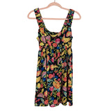 Show Me Your Mumu Black Fruit Print Mini Dress- Size L