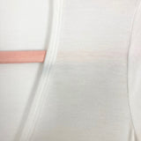 Lush White Super Soft V-Neck Pocket Tee- Size XS (see notes)